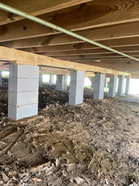 Pier and Beam Foundations | WCK | Louisiana Foundation Repair